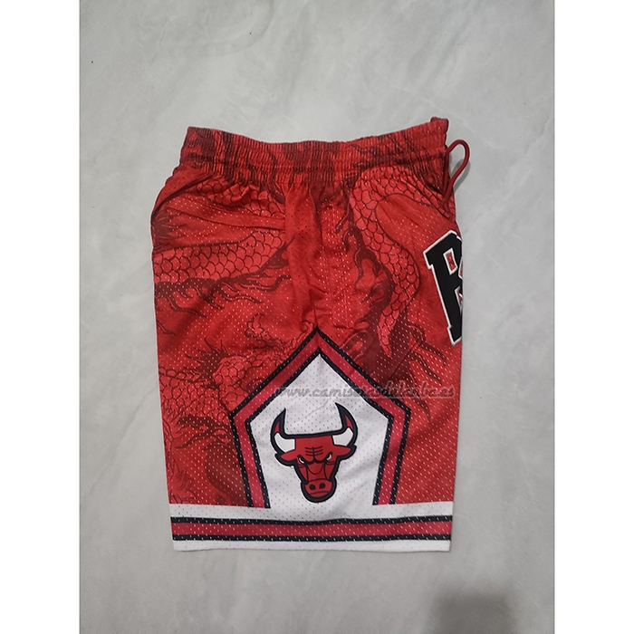 Pantalone Chicago Bulls Asian Heritage Just Don Rojo
